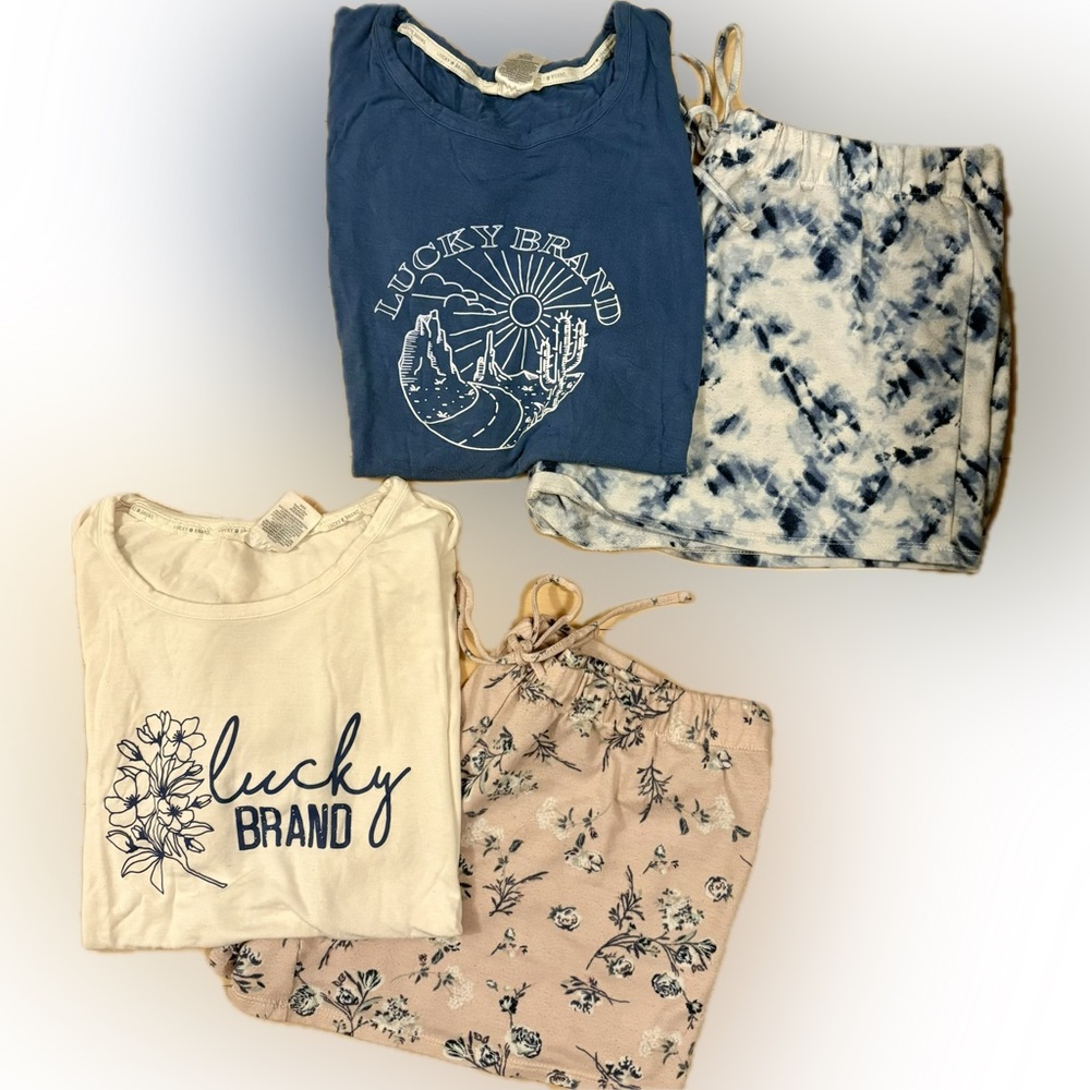 Lucky Brand Pajama Sleep Lounge Sets x2